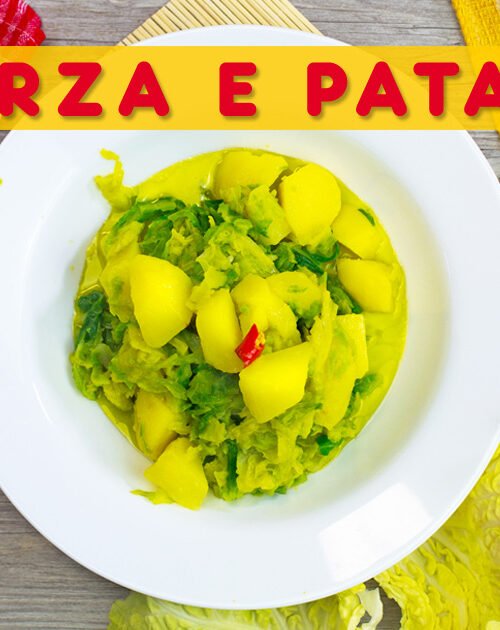Verza e patate in padella