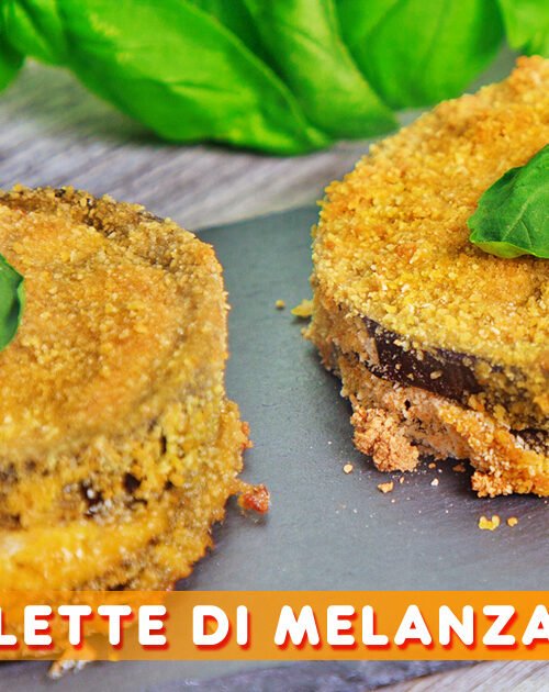 Cotolette di melanzane panate, semplici e saporite