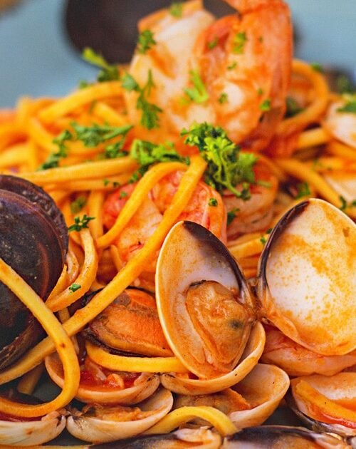 Spaghetti allo scoglio