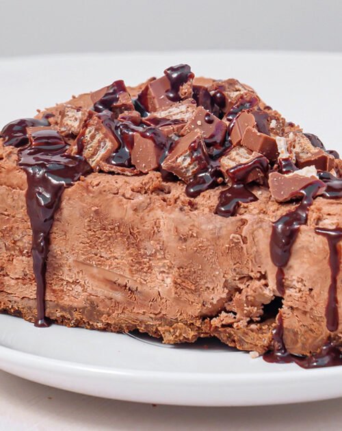 Kitkat cheesecake