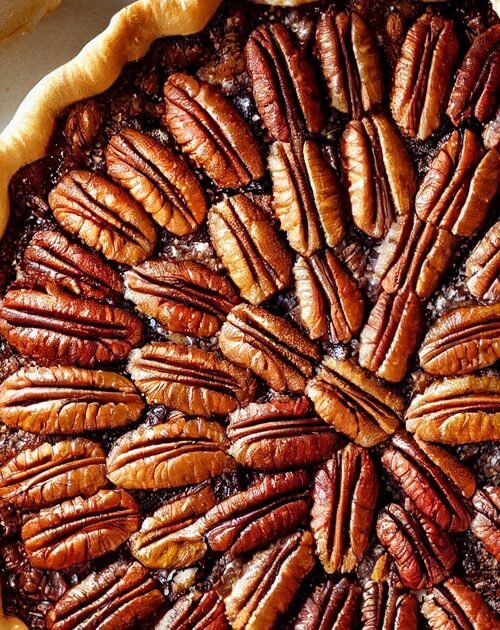 Crostata con noci pecan