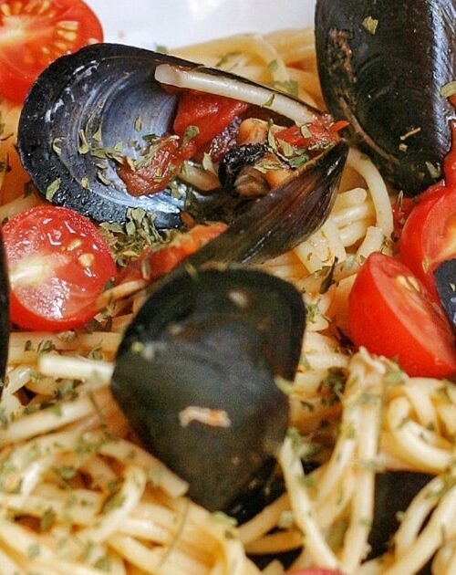 Spaghetti con le cozze