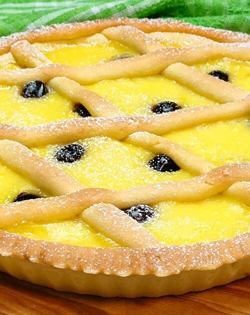 Crostata crema e amarene