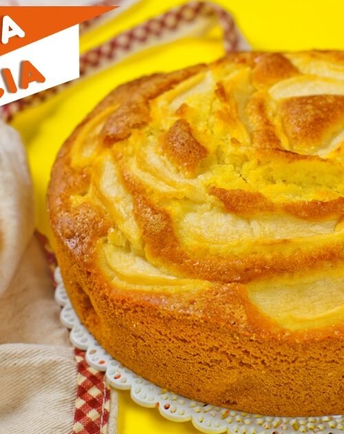 Torta alle mele e arancia