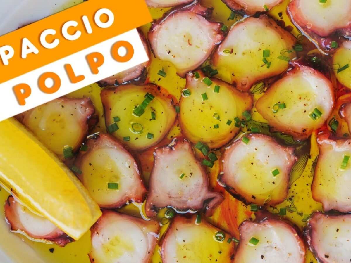 Carpaccio di polpo : il metodo per pulirlo, cuocerlo, affettarlo e