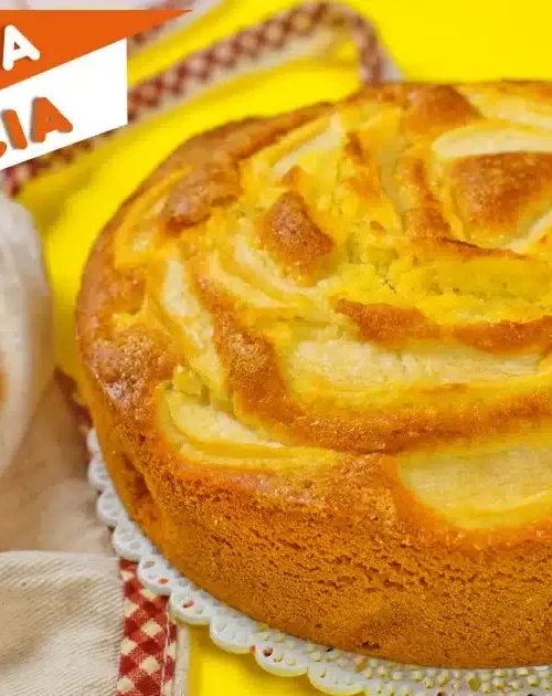 Torta alle mele e arancia soffice e leggera senza burro