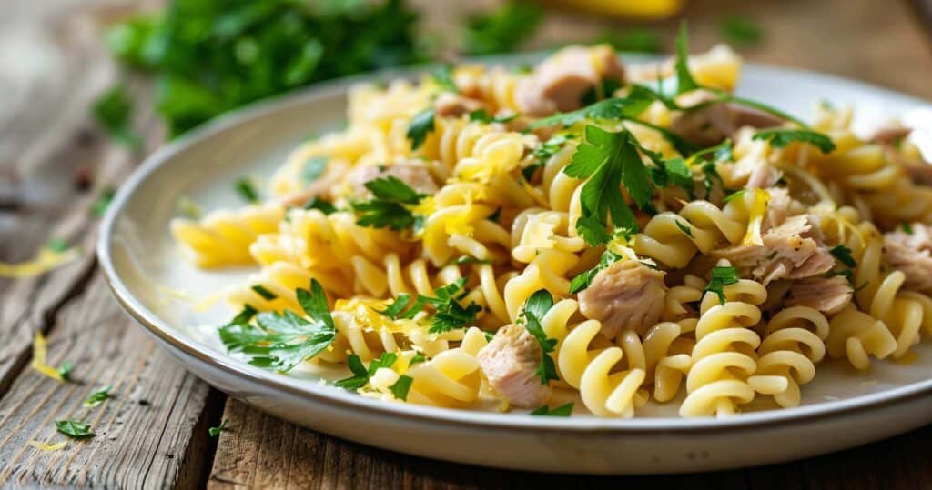 Pasta fredda tonno limone – Ricetta estiva veloce e leggera